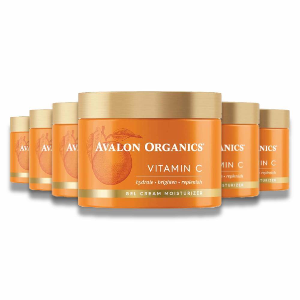 Avalon Organics Vitamin C Gel Cream - 6 Pack Contarmarket