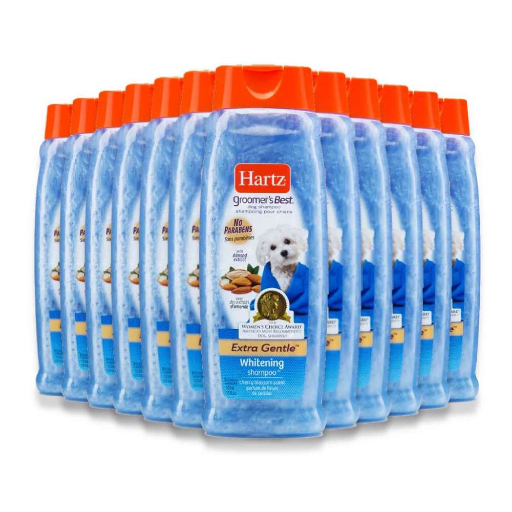 Hartz Groomers Best Whitening Shampoo for Dogs - 12 Pack Contarmarket