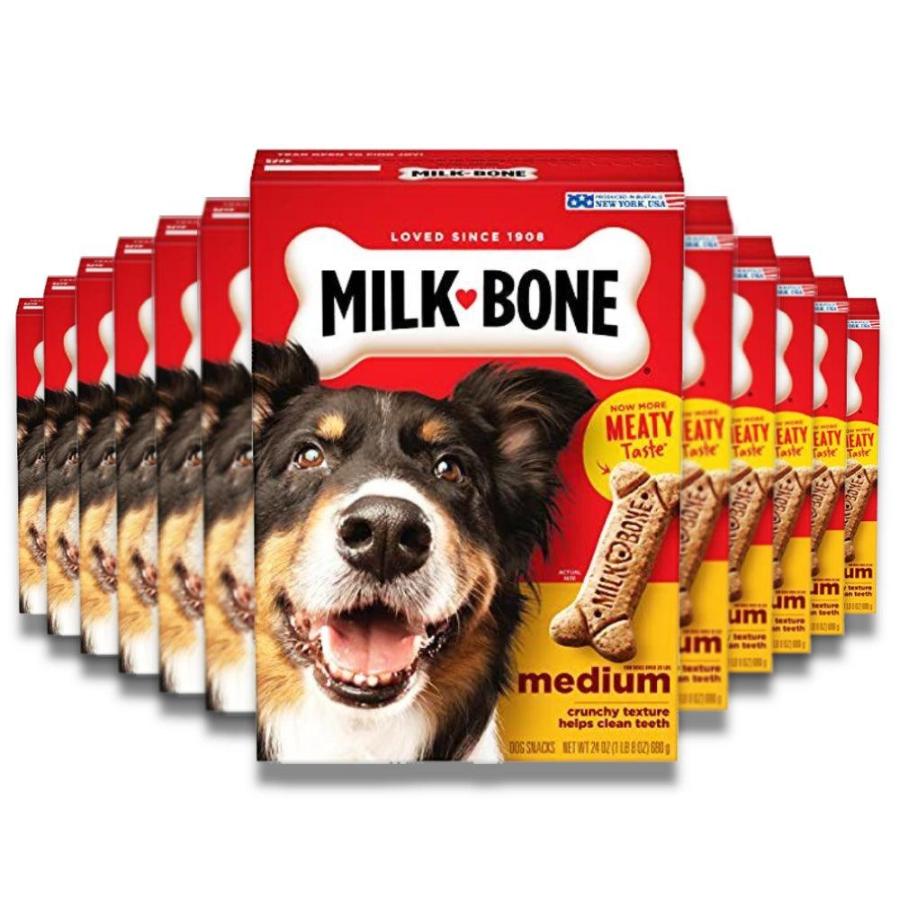 MilkBone Original Dog Treats 24 oz 12 Pack (Medium Dogs