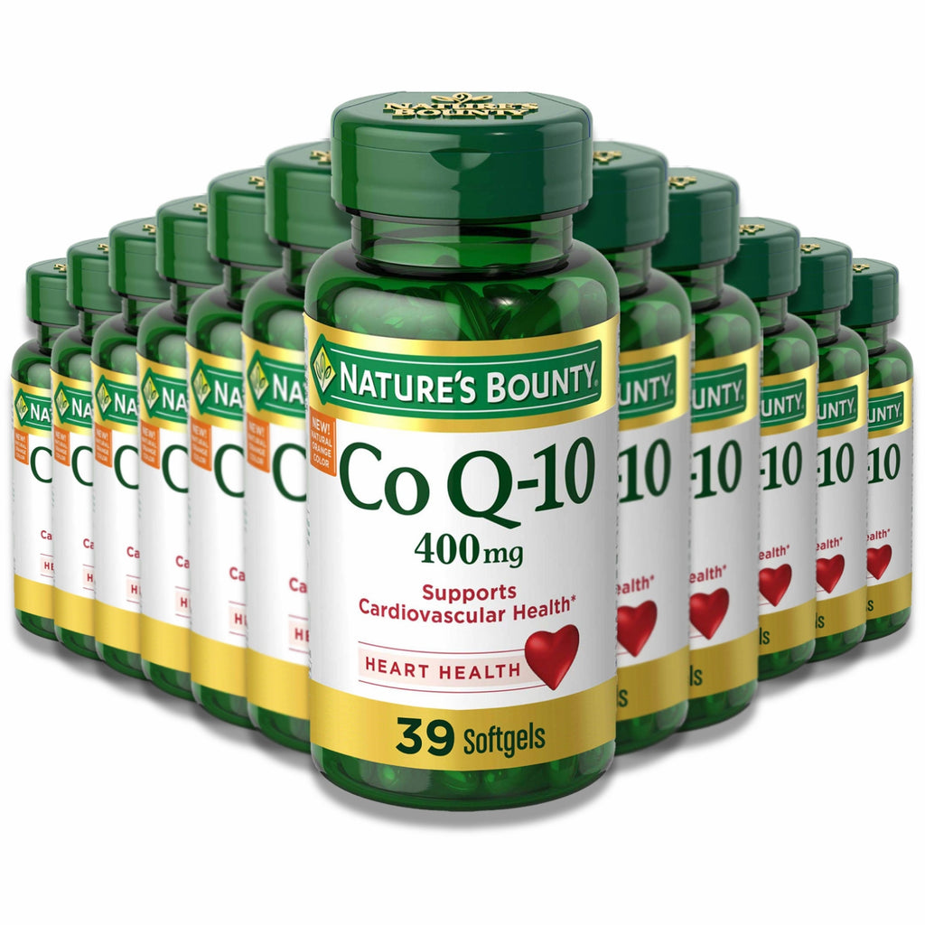 Nature's Bounty Co Q-10 Softgels - 39 Ct (400 mg) - 12 Pack Contarmarket