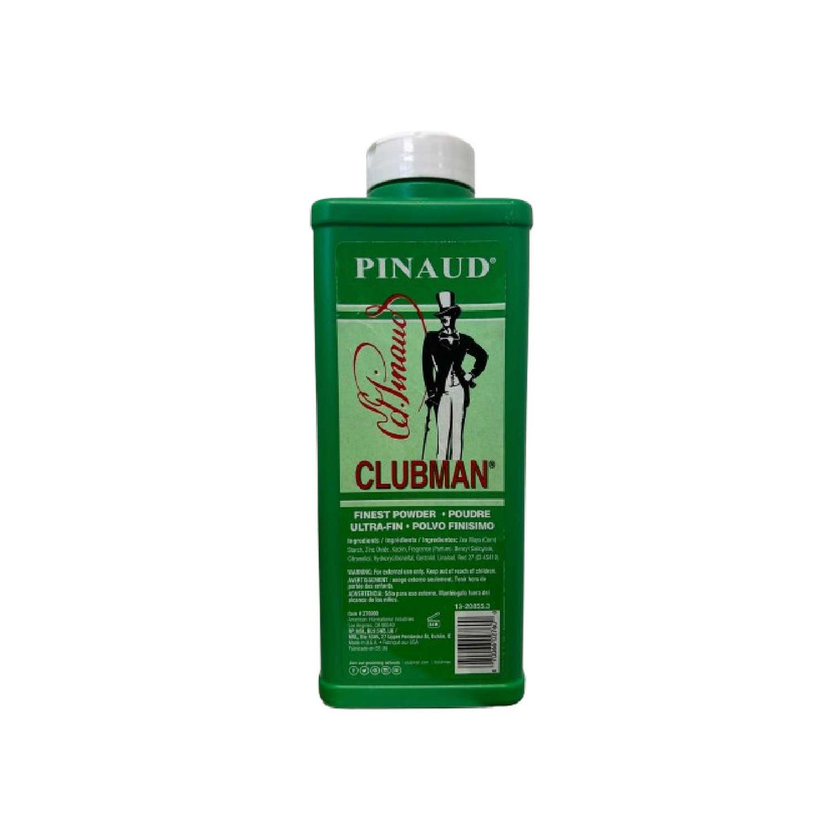 Clubman, Finest White Powder Ultra-Fin 9 Oz - 12 Pack