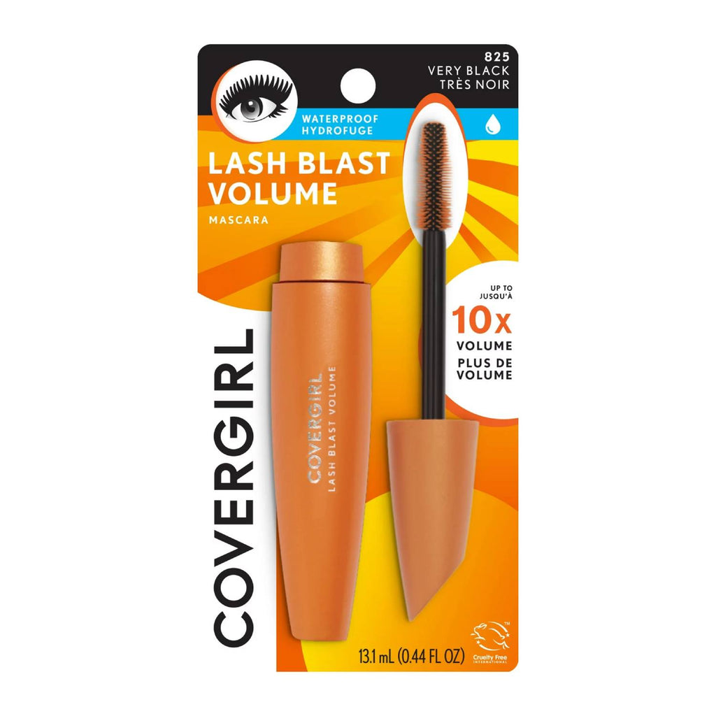 Covergirl LashBlast Volume Waterproof Mascara Very Black 825 0.44 Oz 24 Pack Contarmarket