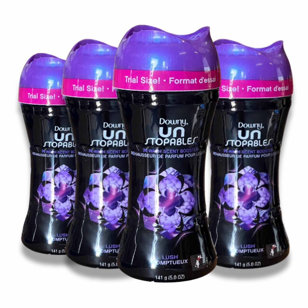 Downy - Unstopables In-Wash Scent Booster Beads, Lush - 5 Oz - 4 Pack