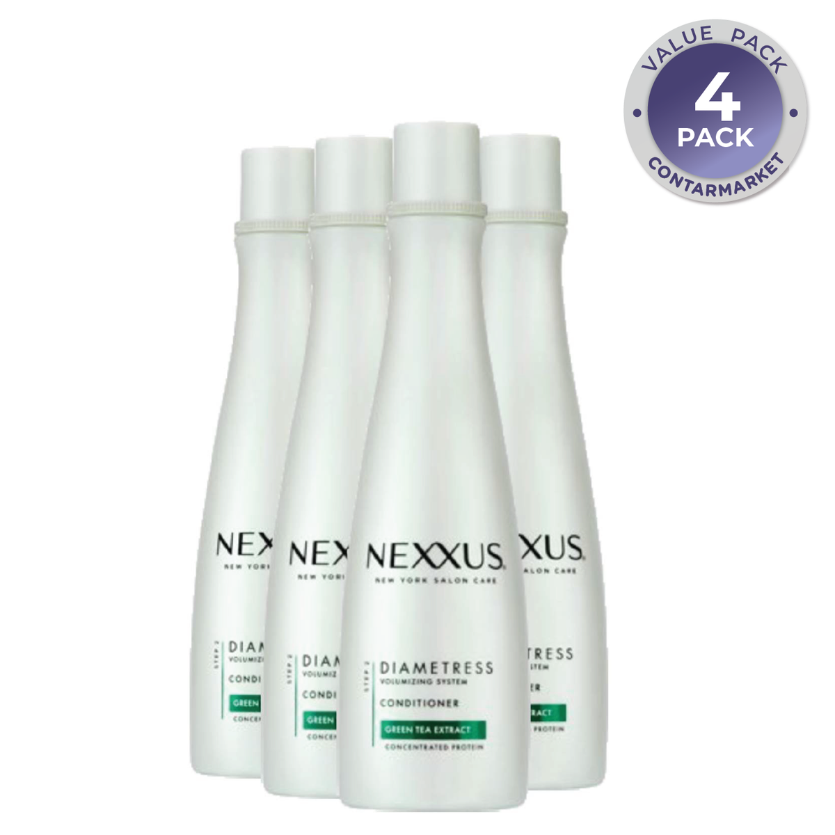 Nexxus Diametress Volumizing Hair Conditioner, Green Tea Extract, 13.5