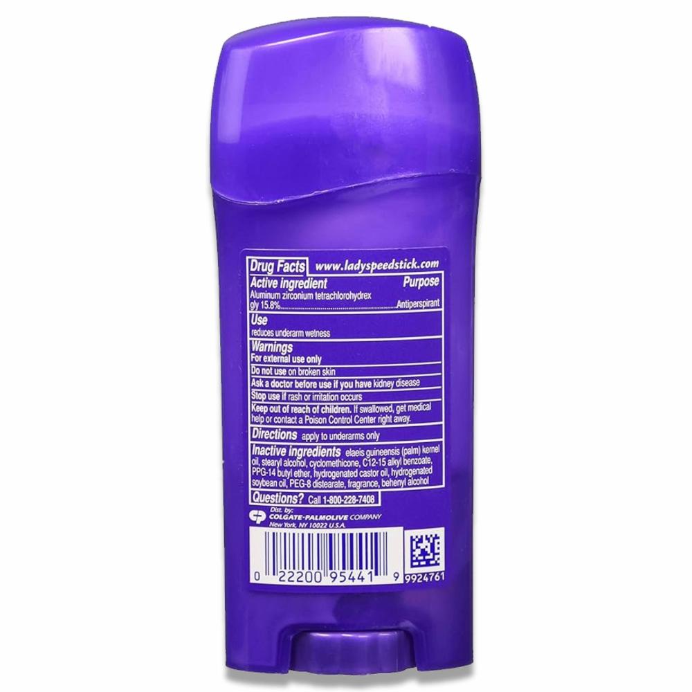 Lady Speed Stick Invisible Dry Antiperspirant & Deodorant, Shower Fresh 2.3 oz - 12 Pack