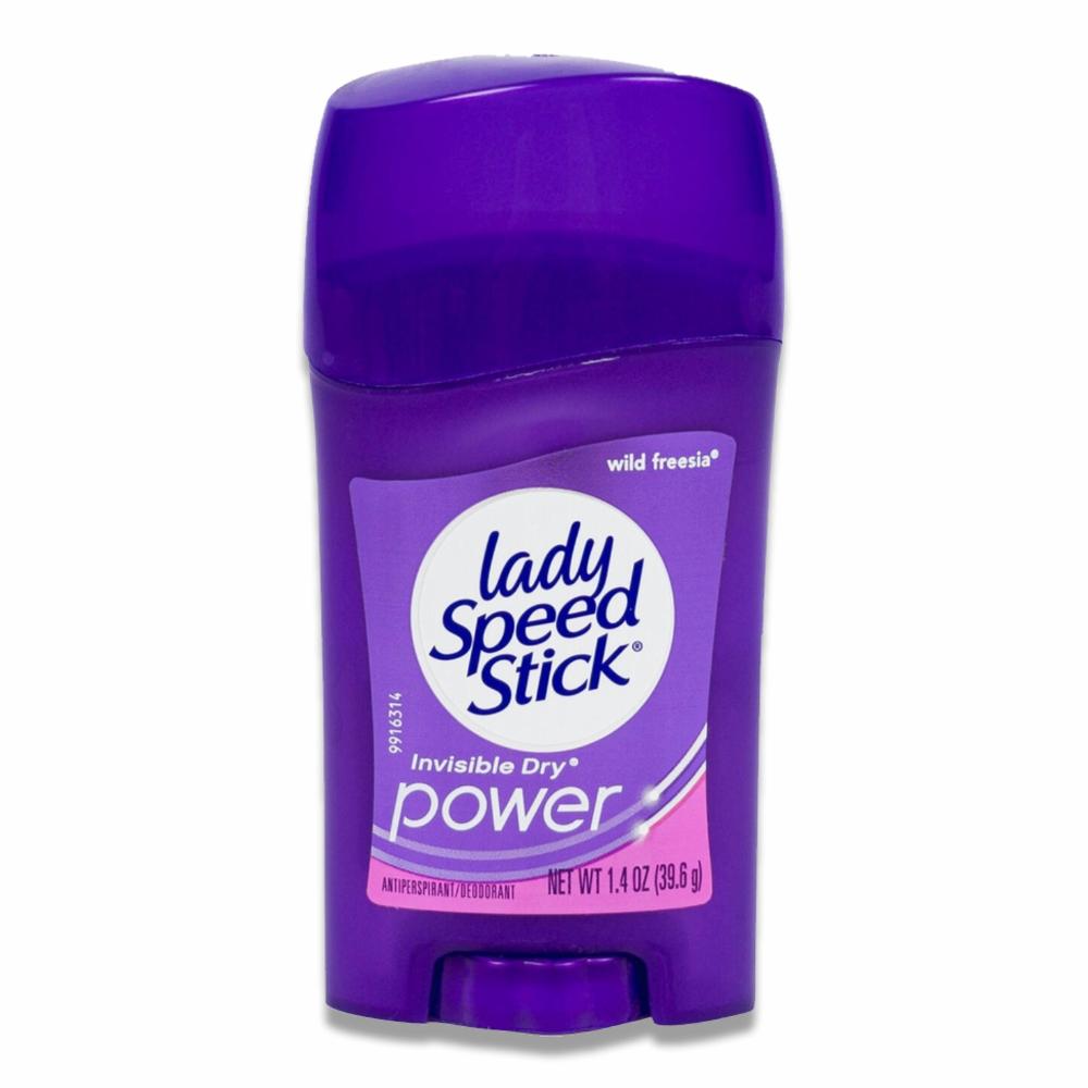 Lady Speed Stick Invisible Dry Antiperspirant & Deodorant, Wild Freesia - 1.4 Oz - 12 Pack