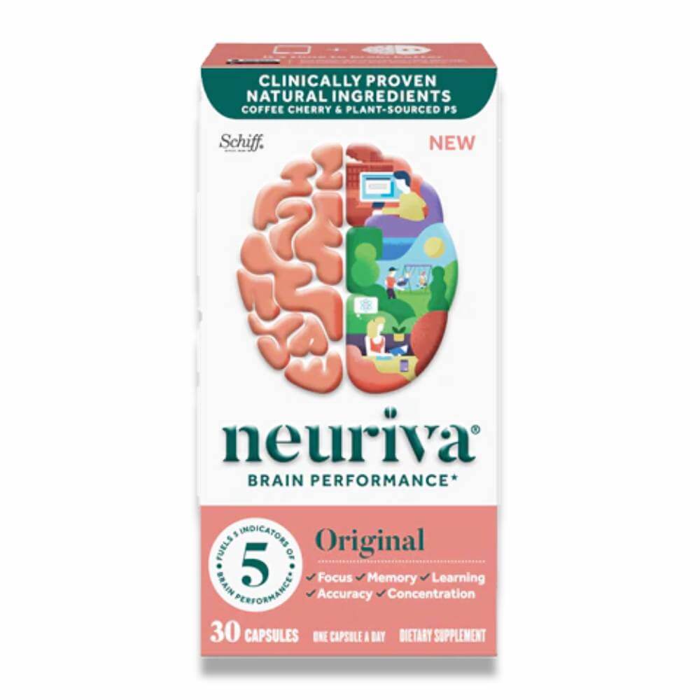 Neuriva Original Brain Performance Capsules 30 Ct 12 Pack Contarmarket
