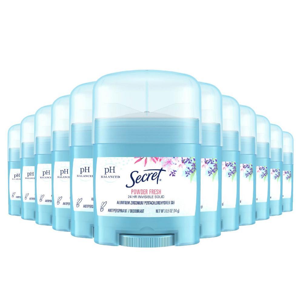 Secret Invisible Solid Anti-Perspirant & Deodorant Powder Fresh 0.50 oz ...