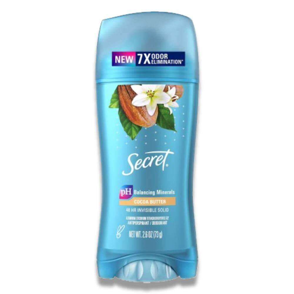 Secret - Fresh Cocoa Butter, Antiperspirant & Deodorant - 2.6 Oz- 240 Pack