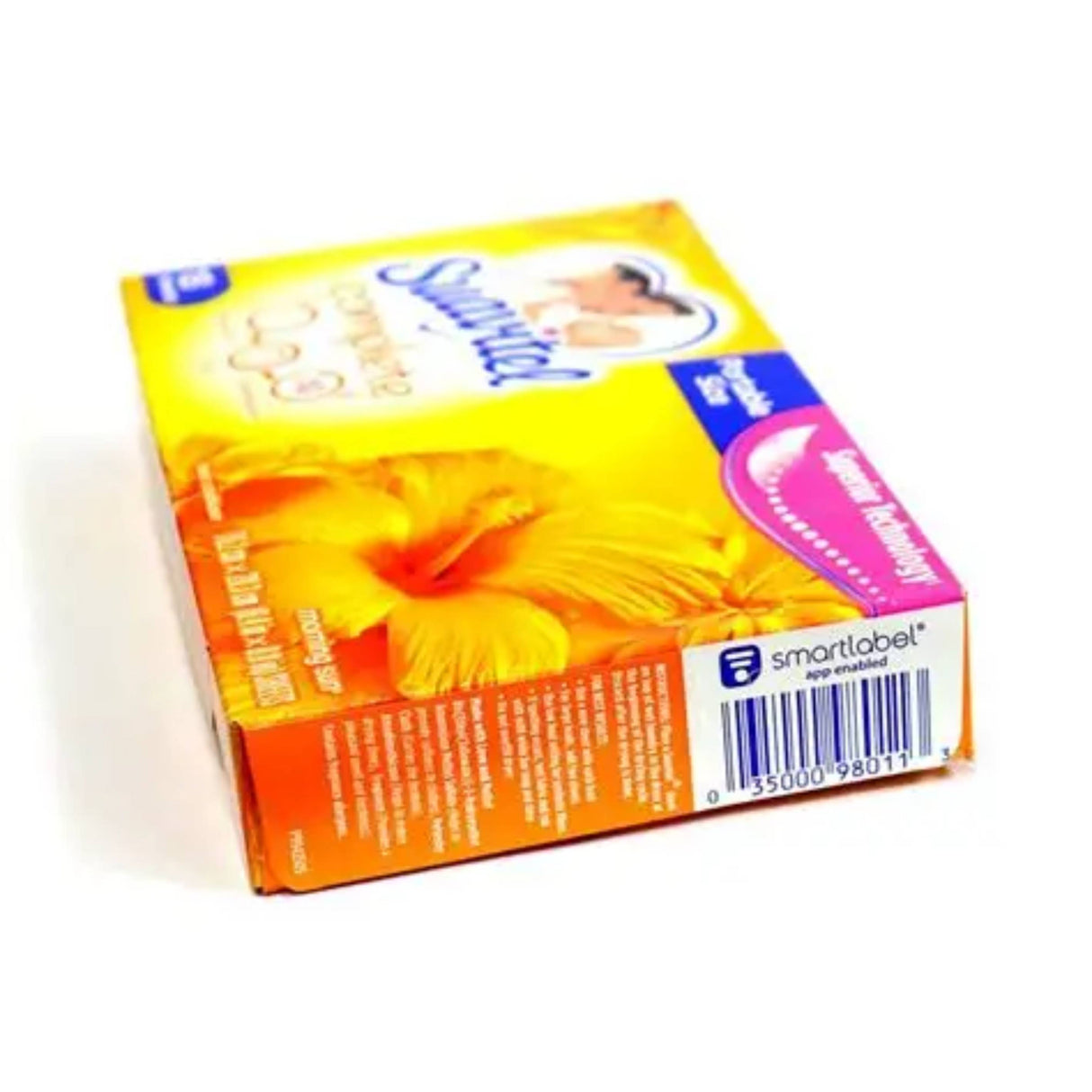 Suavitel - Fabric Conditioner, Morning Sun, Portable Size - 18 Sheets - 15 Pack