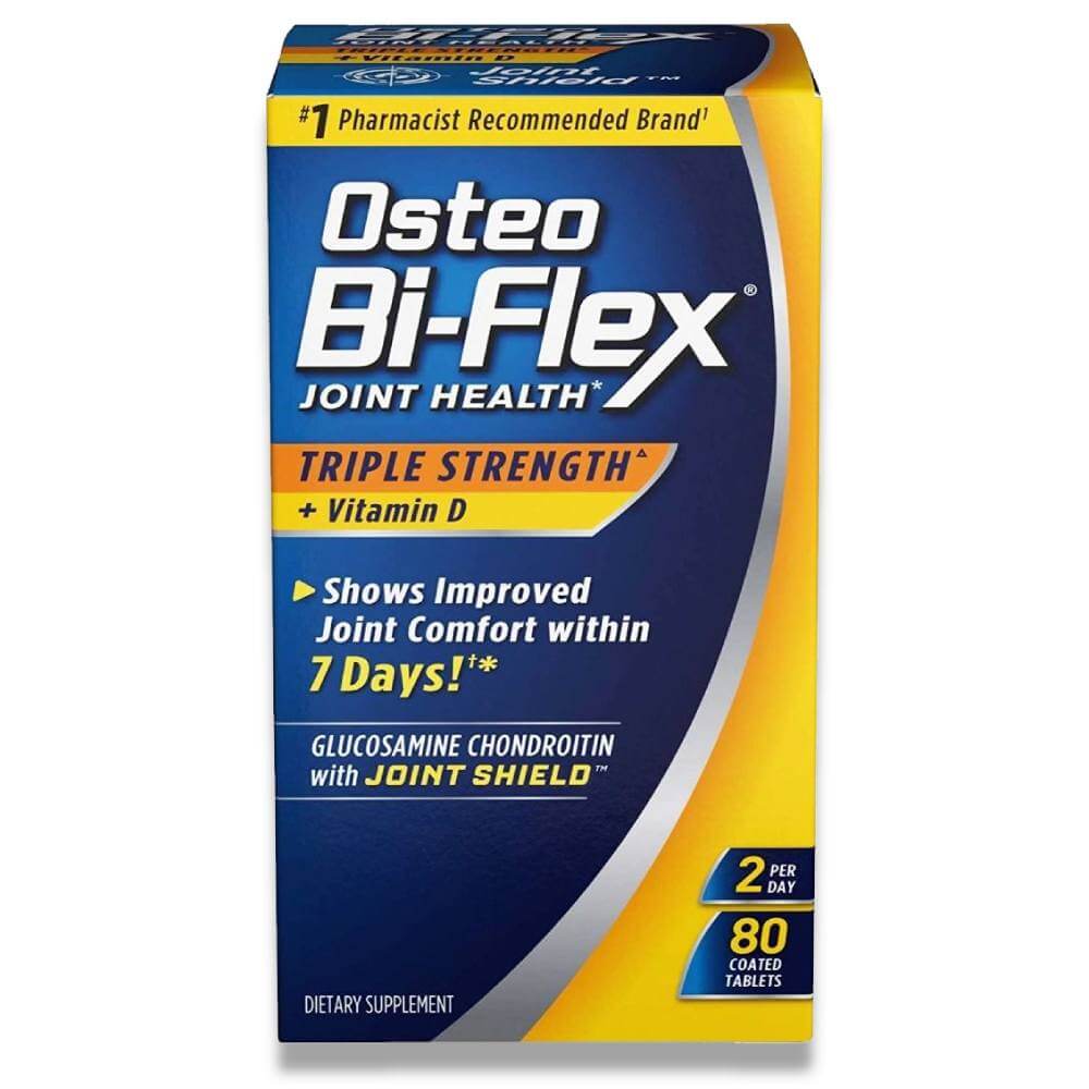 Sundown Osteo Bi-Flex Triple Strength with Vitamin D - 80 Coated Tablets Contarmarket