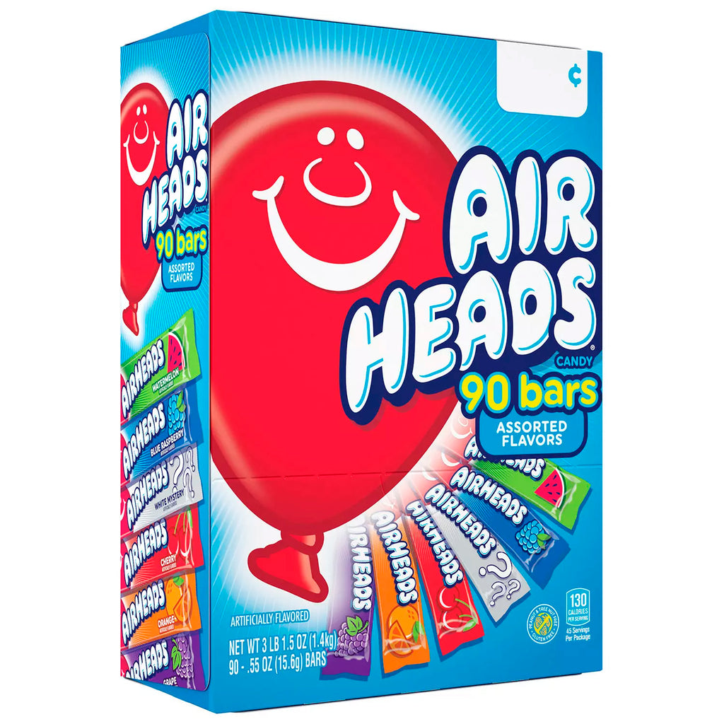 Airheads Variety Pack - 0.55 Oz - 90 Ct (6772497055900)