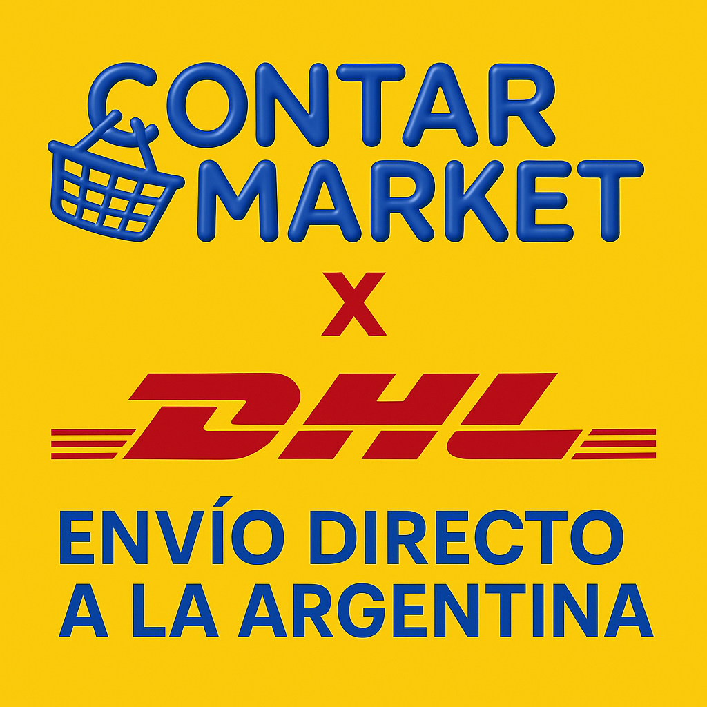 Contarmarket y DHL se Unen para Envíos Directos a Argentina: ¡Muy Pronto Disponible!