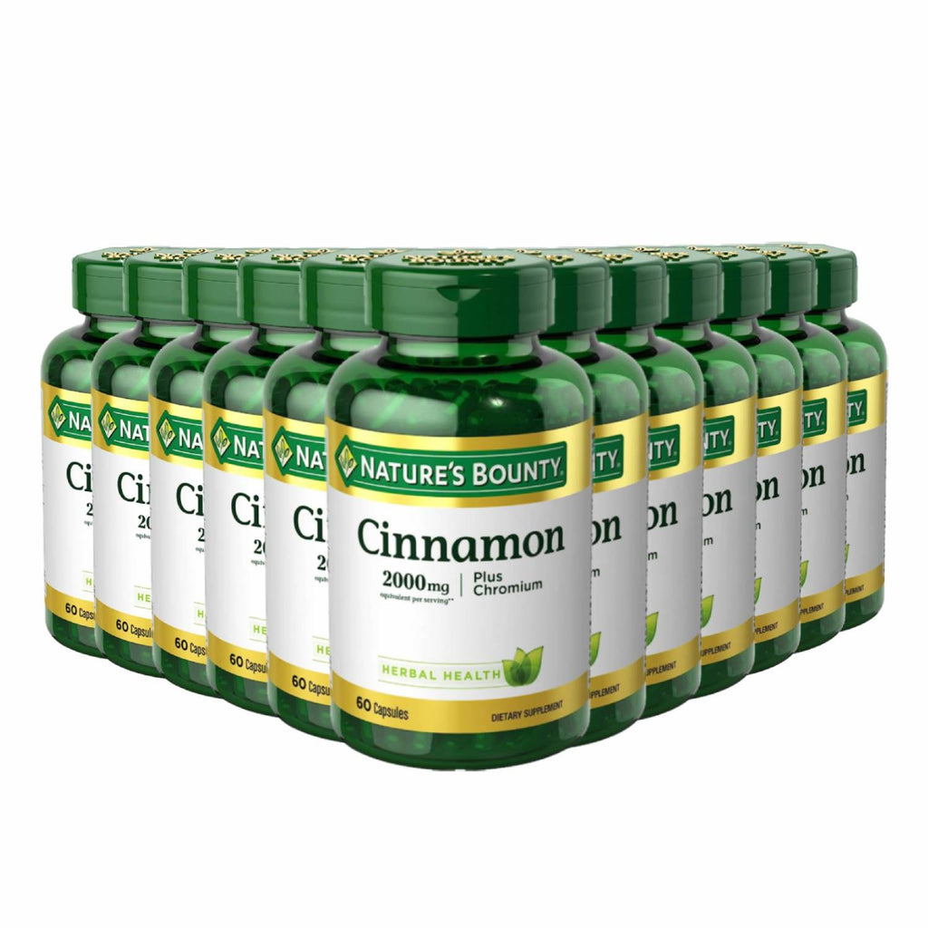 Nature's Bounty Cinnamon Plus Chromium - Bulk  Contarmarket