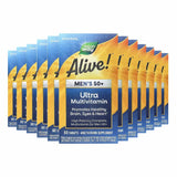 Nature's Way Alive! Once Daily Men's 50+ Ultra - 60 Tablets- 12 Pack