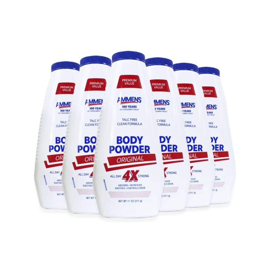 Ammens, Powder Original, 11 oz 6 Pack Contarmarket