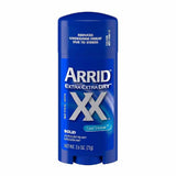 Arrid - Extra Dry Solid  Antiperspirant Cool Shower - 2.6 Oz - 6 Pack - OPEN BOX