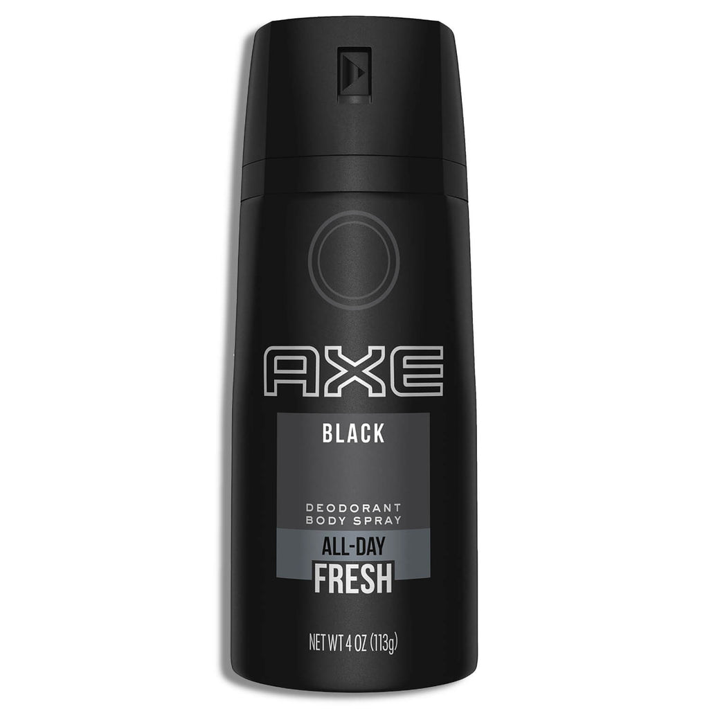 Axe Deodorant Body Spray for Men Black - 4 oz - 12 Pack Contarmarket