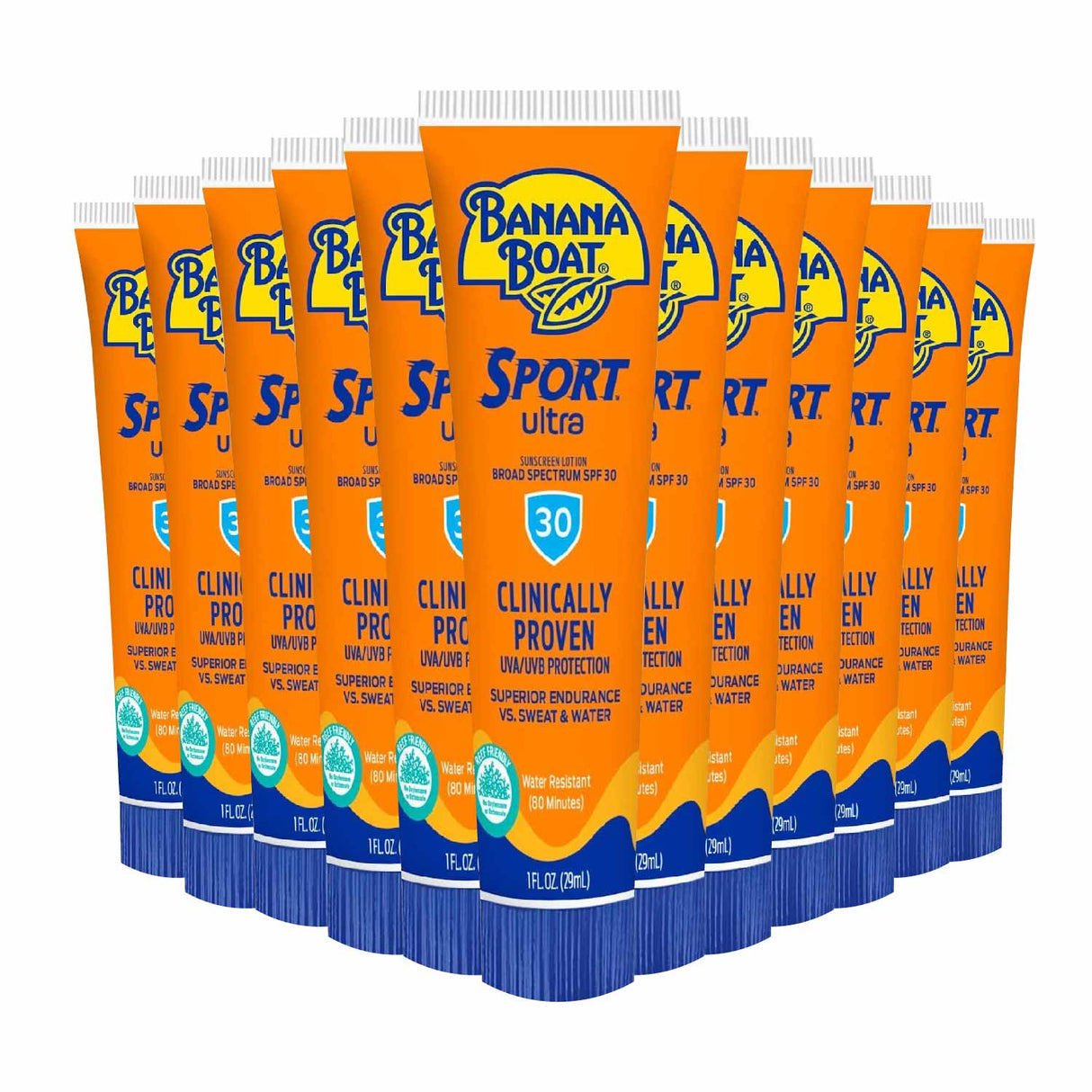 Banana Boat - Sport Performance Sunscreen Lotion 30 SPF, 1 Oz - 24 Pack