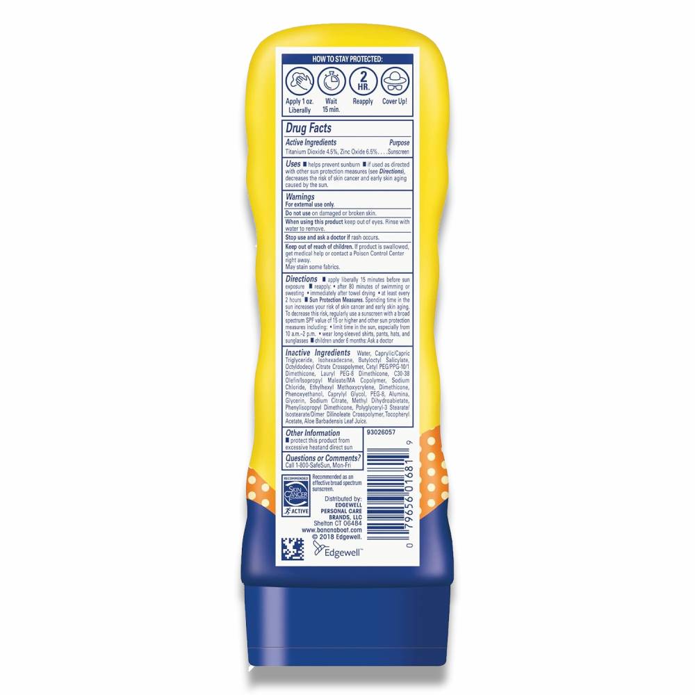 Banana Boat - Kid's Sport Lotion, SPF 50+  6 oz - 12 Pack