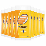 BIC -  Classic Disposable Razors for Normal Skin, 5 Count - 10 Pack - OPEN BOX