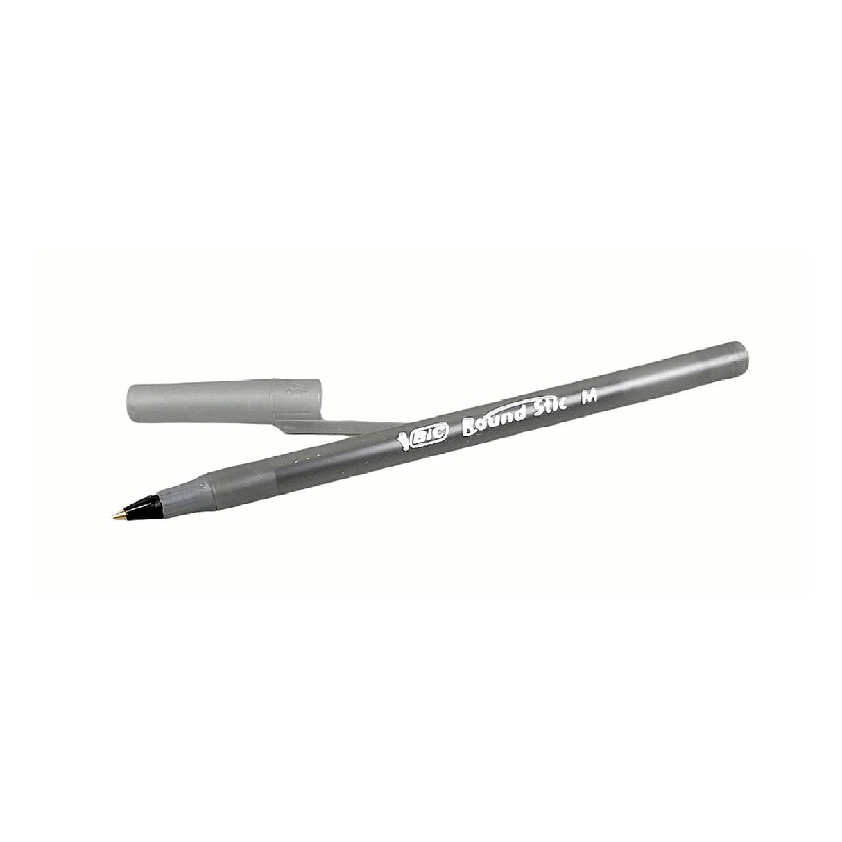 BIC - Round Stic Xtra Life Ball Pens Medium Point (1.0 mm), Black - 24 Ct each