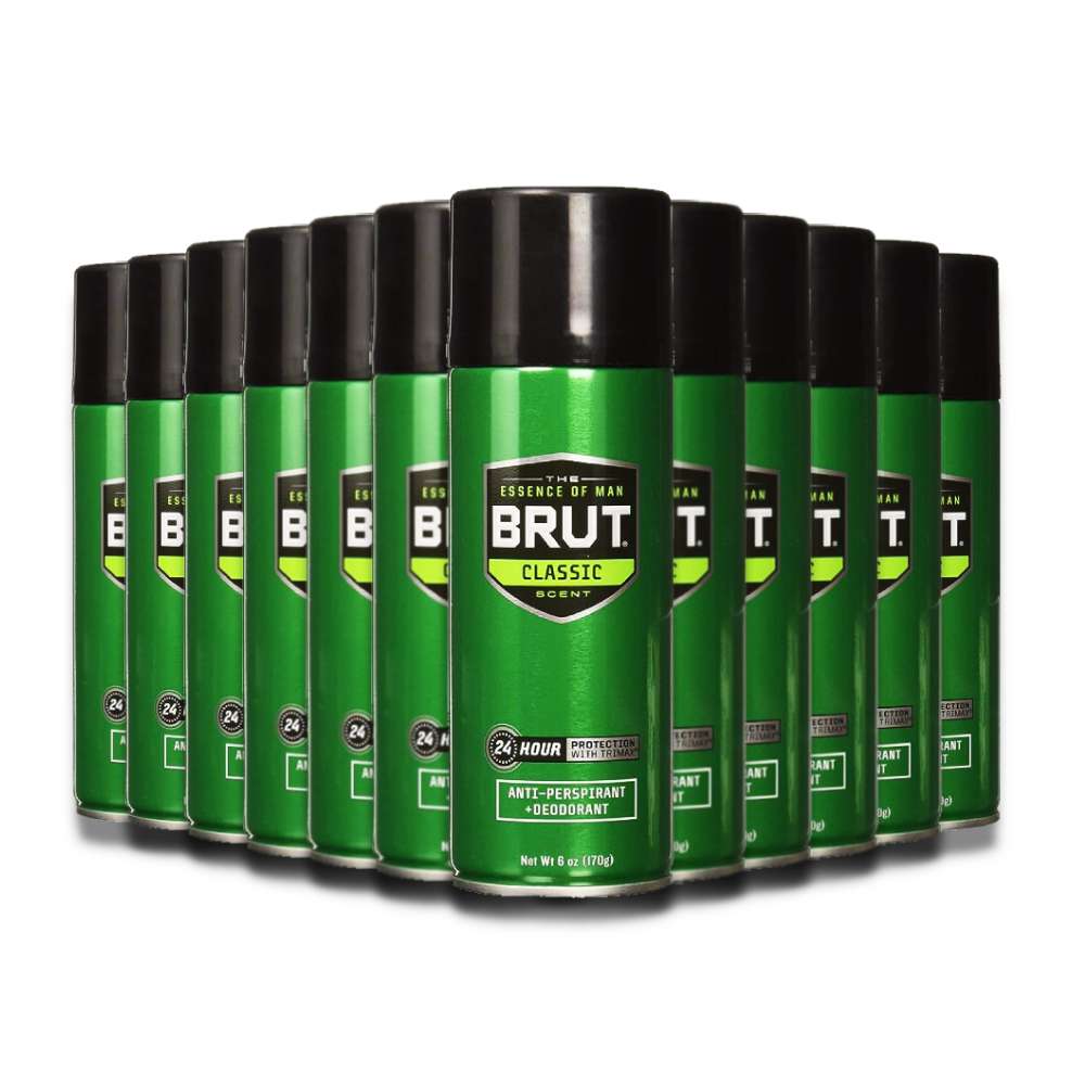 BRUT Deodorant Spray Classic Scent - 12 Pack – Contarmarket