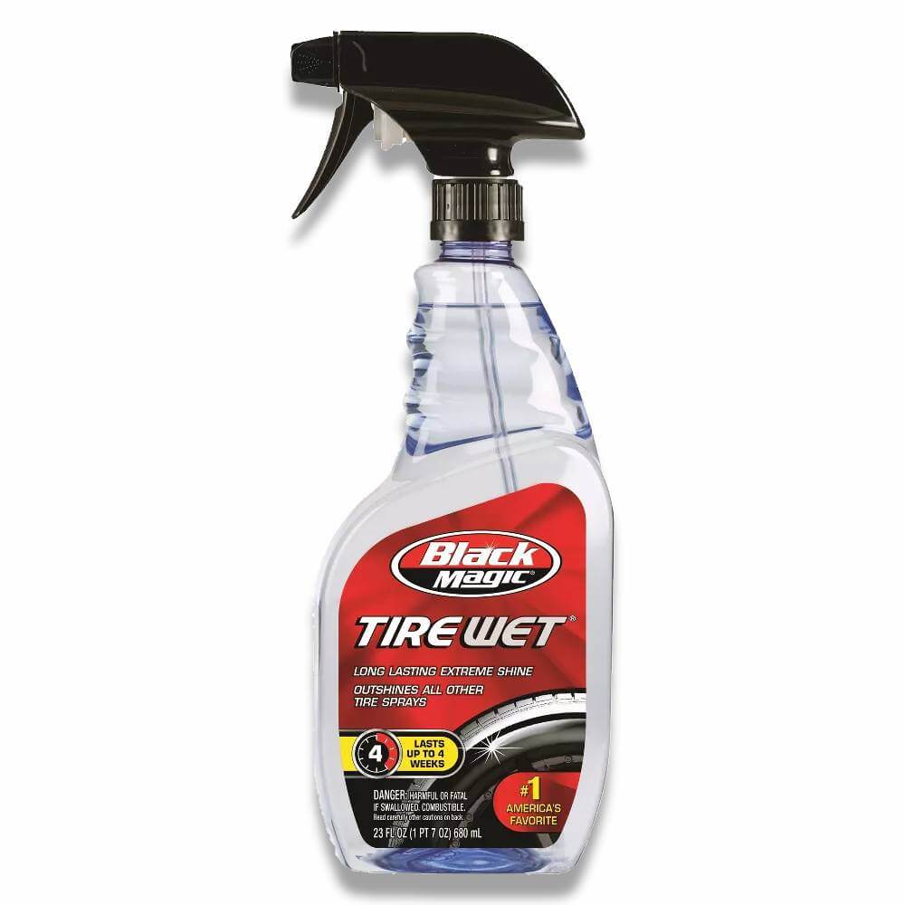Black Magic - BM23 Professional Tire Dressing, Trigger Spray - 23 Oz - 6 Pack