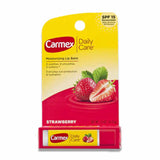 Carmex - Daily Care, Moisturizing Lip Balm, Strawberry, SPF 15 - 0.15 Oz - 12 Pack