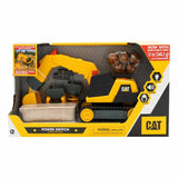 CAT Power Switch Crew Excavator with Boulders and Compound