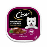 Cesar - Loaf in Sauce Porterhouse Beef Flavor Adult Wet Dog Food - 3.5 Oz - 24 Pack