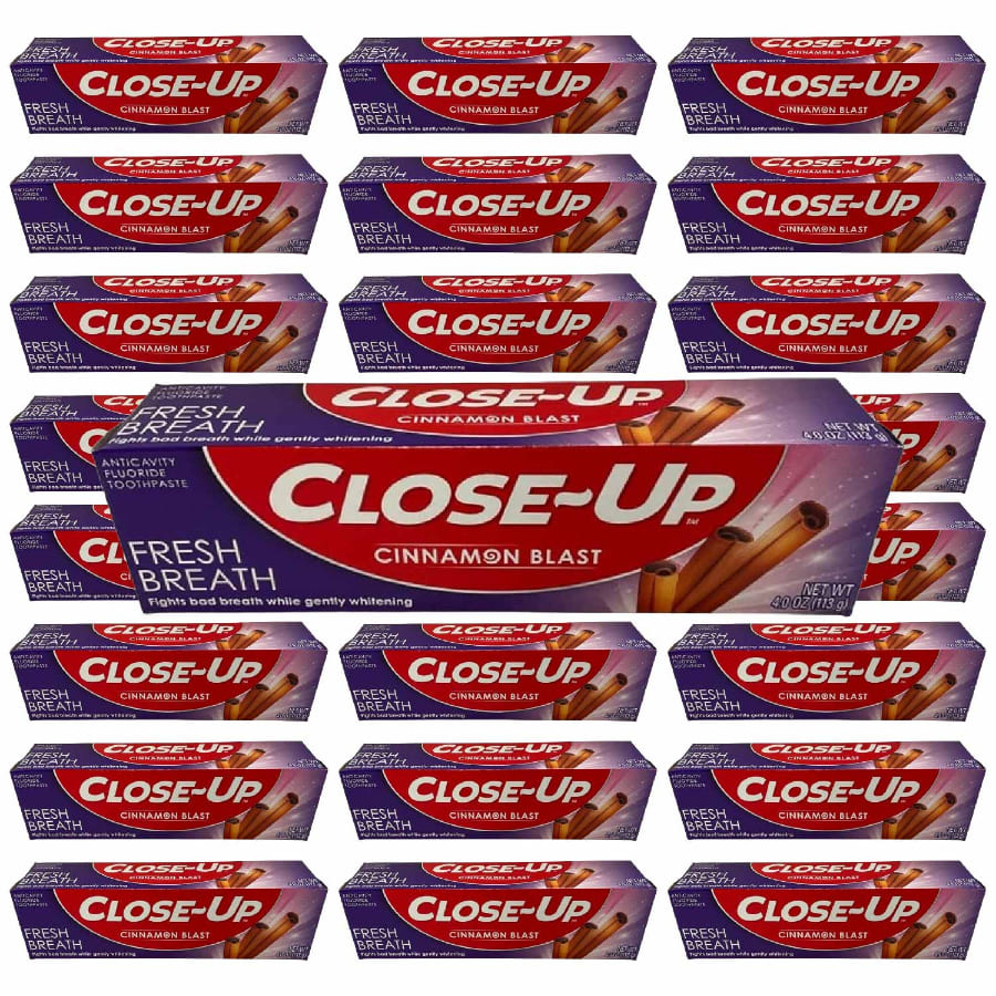 Close-Up Fluoride Toothpaste Refreshing Gel 4oz - 24 Pack