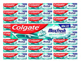 Colgate - Max Fresh with Whitening Toothpaste with Mini Breath Strips - 6.3 Oz Tube - 24 Pack