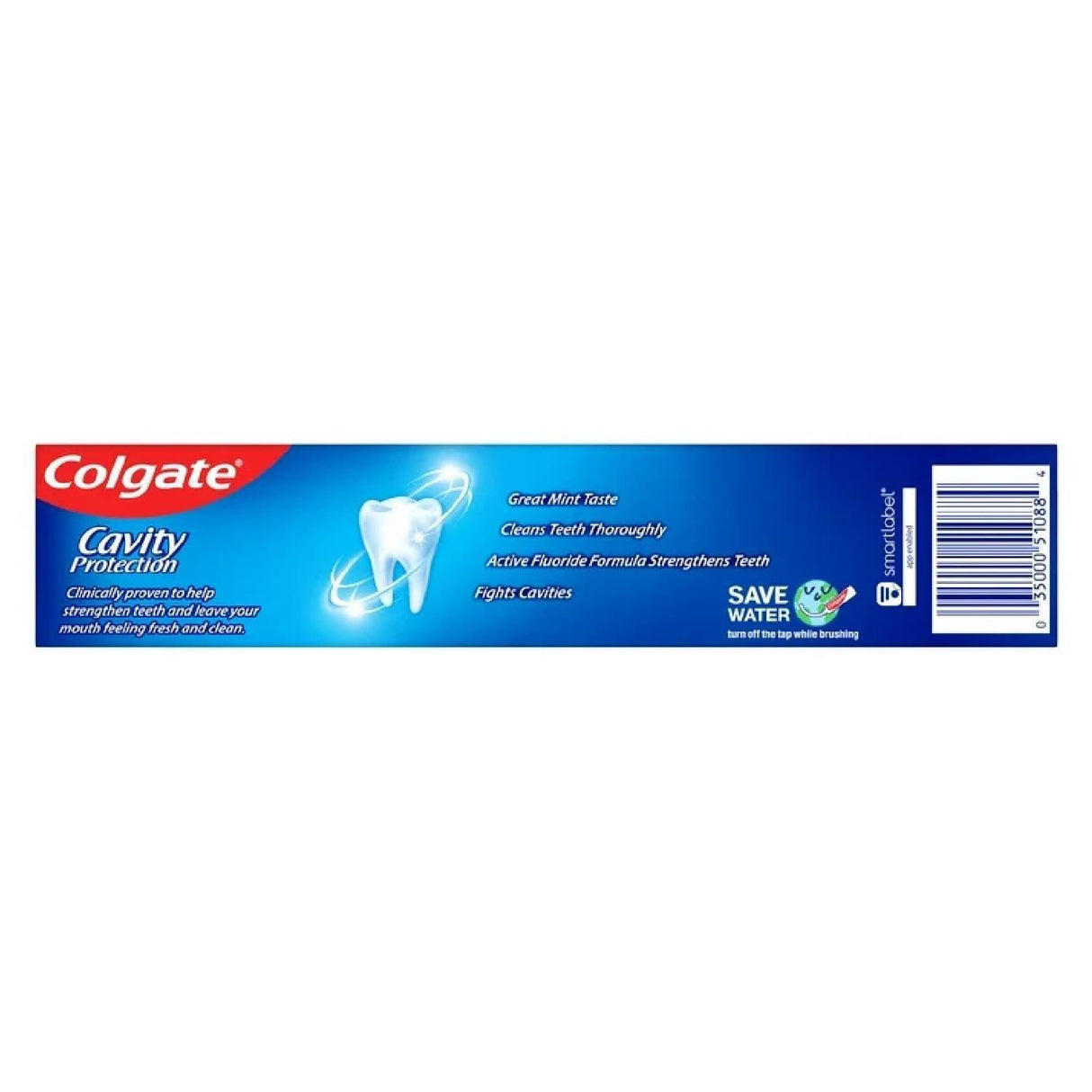 Colgate - Cavity Protection Toothpaste with Fluoride, Minty Great Regular Flavor - 6 Oz  - 24 Pack