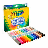 Crayola - Ultra Clean Washable Markers - 12 Set