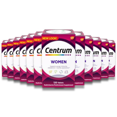 Centrum Women Multivitamin - 120 Tablets - 12 Pack Contarmarket