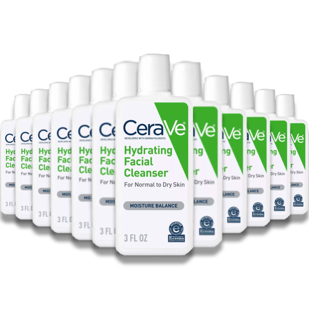 CeraVe Hydrating Face Wash - 3 oz - 24 Pack Contarmarket