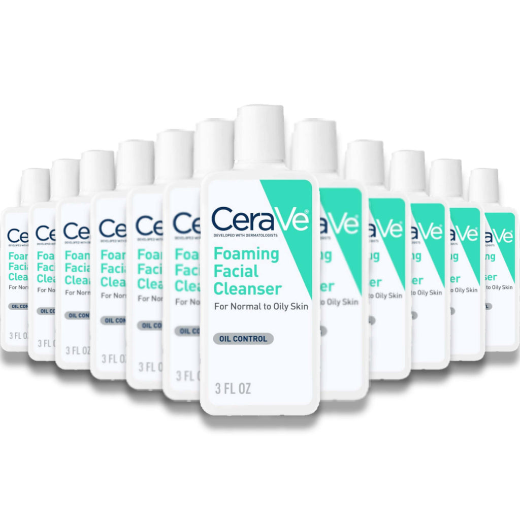 CeraVe Foaming Face Wash - 3 oz - 24 Pack Contarmarket