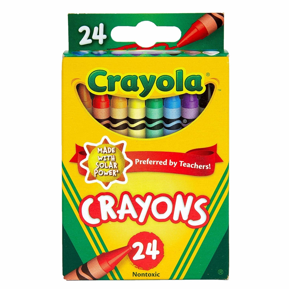 Crayola Non-Toxic Crayons - 24 Count Contarmarket