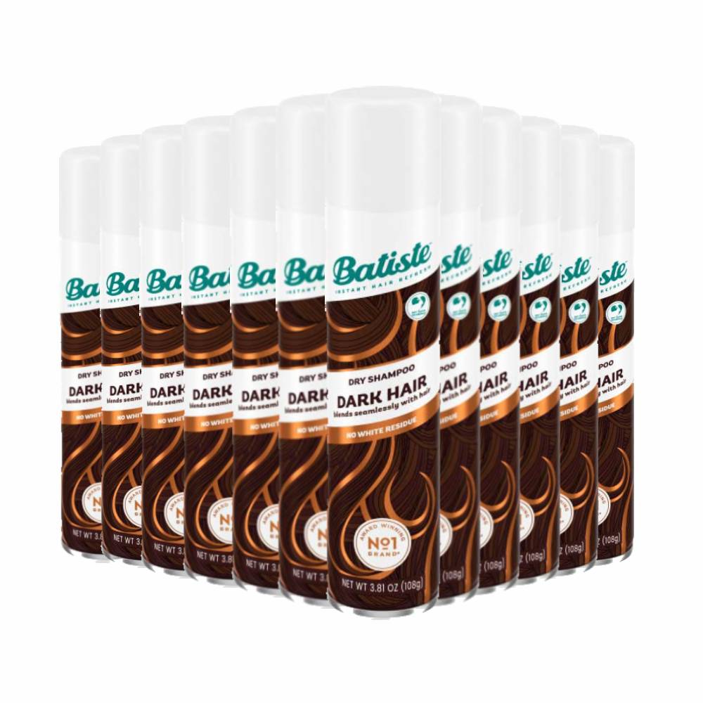 Batiste Dry Shampoo Dark Hair 3.81 oz - 12 Pack Contarmarket