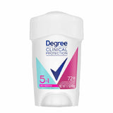 Degree Clinical Protection 5 in 1 Protection Deodorant - 1.7 Oz - 12 Pack