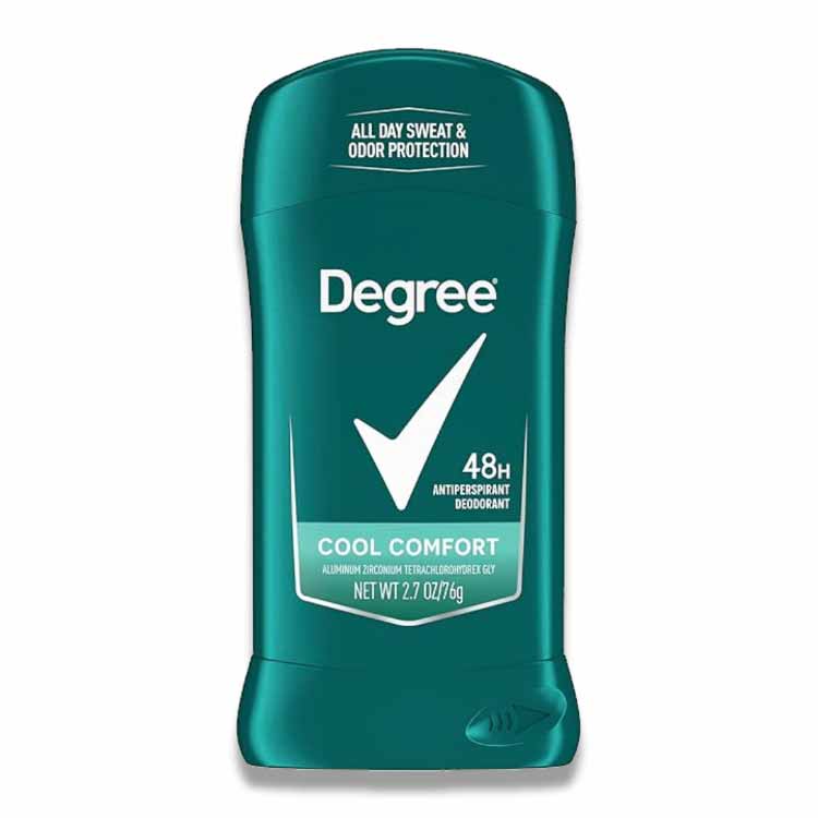 Degree Men Antiperspirant Deodorant Invisible Solid, Cool Comfort - 2.7 Oz - 12 Ct