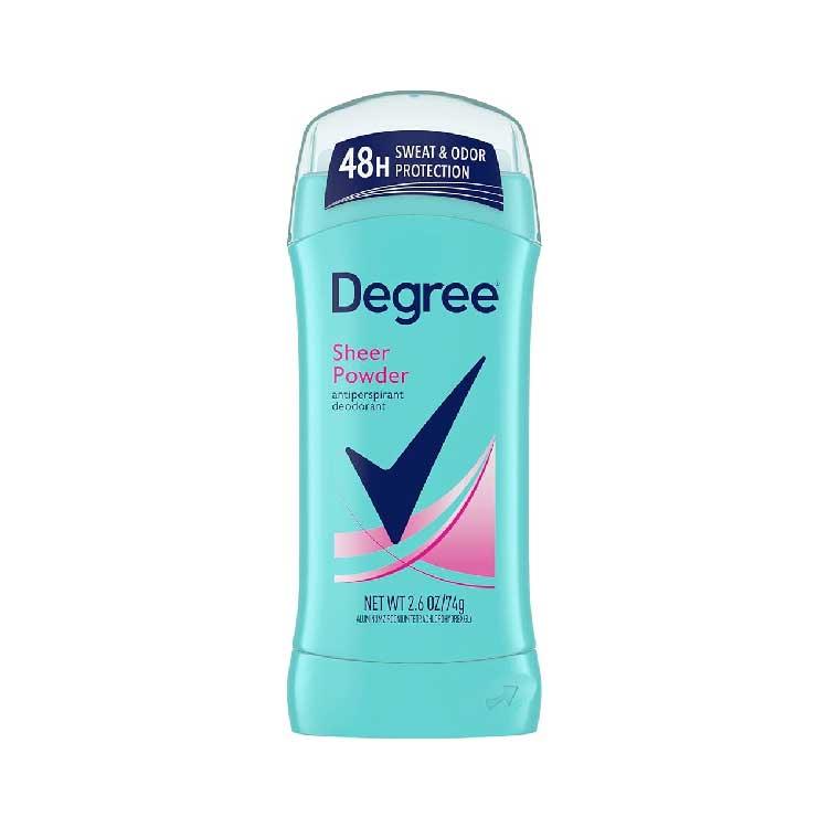 Degree Women Deodorant Invisible Solid, Sheer Powder deodorant - 2.6 Oz - 12 pack