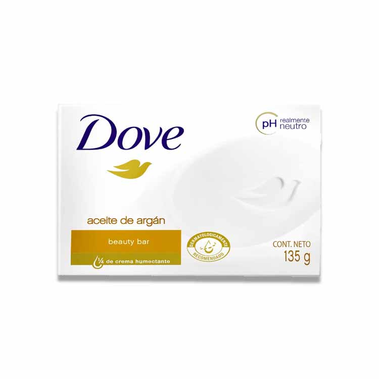 Dove  - Argan Oil Beauty Bar Soap - 4.75 Oz - 3 Pack