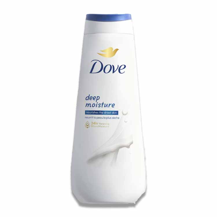 Dove - Body Wash, Nourishes The Driest Skin, Deep Moisture - 20 Oz - 4 Pack