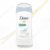 Dove - Invisible Solid Antiperspirant  Deodorant stick for women Sensitive - 2.6 oz - 6 Pack - OPEN BOX