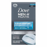 Dove Men+Care Clean Comfort Bar Soap - 3.75 Oz - 6 Ct