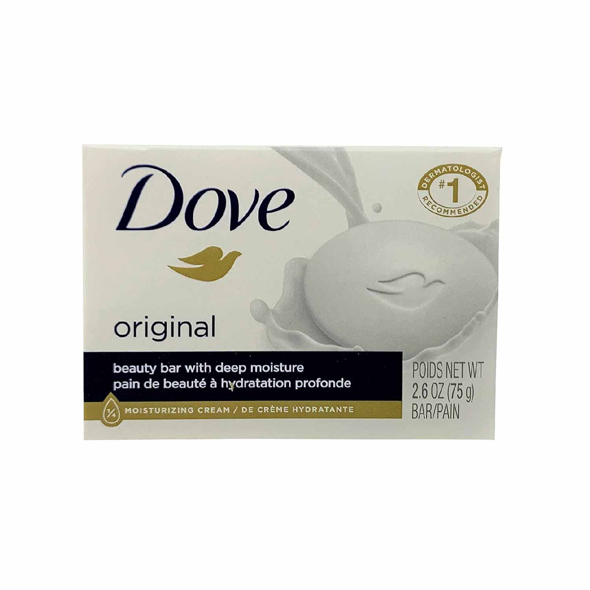Dove - Original White Soap Bar - 3.17 oz  - 8 Pack