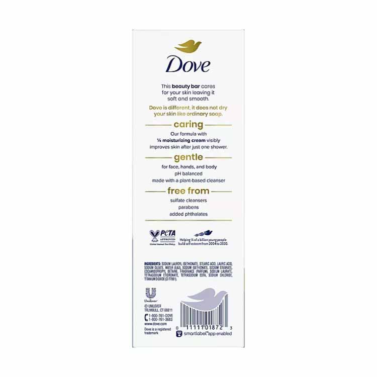 Dove - Beauty Bar Soap, Original White - 3.75 Oz - 16 Ct