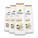 Dove - Body Wash Pampering Shea Butter & Warm Vanilla - 20 Oz - 4 Pack